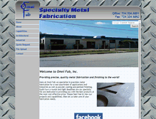 Tablet Screenshot of omnifabinc.com